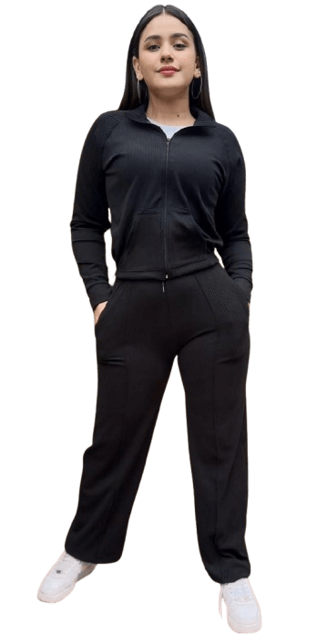 Conjunto de Sudadera 2 Piezas UrbanFlex – ¡Estilo, Comodidad y Versatilidad en un Solo Look! - Bora De Compras