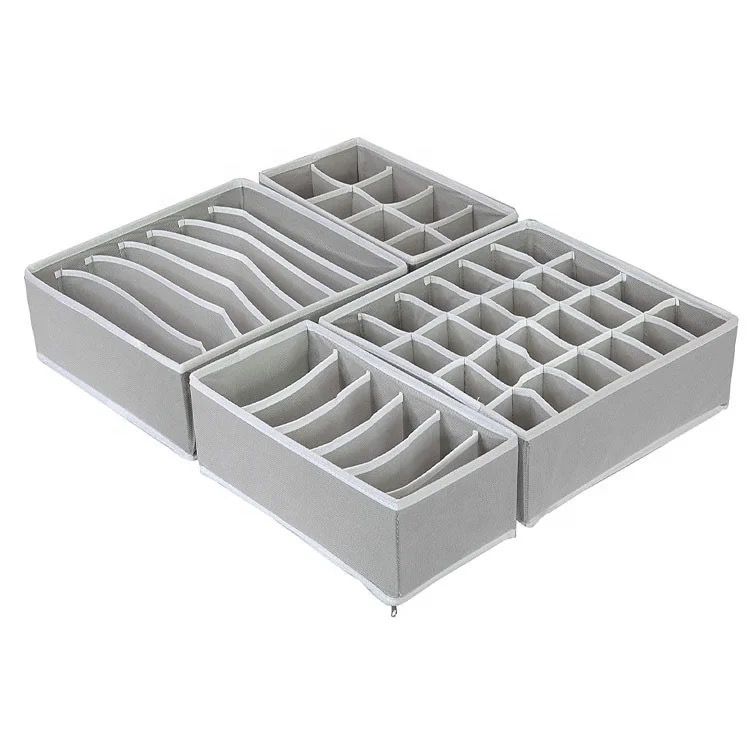 OrgaBox 4 - Organizador De Ropa Interior COMPRE 1 Y RECIBA 4 - ¡4 Compartimentos Individuales! - Bora De Compras