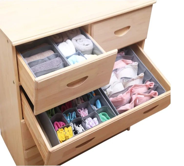 OrgaBox 4 - Organizador De Ropa Interior COMPRE 1 Y RECIBA 4 - ¡4 Compartimentos Individuales! - Bora De Compras