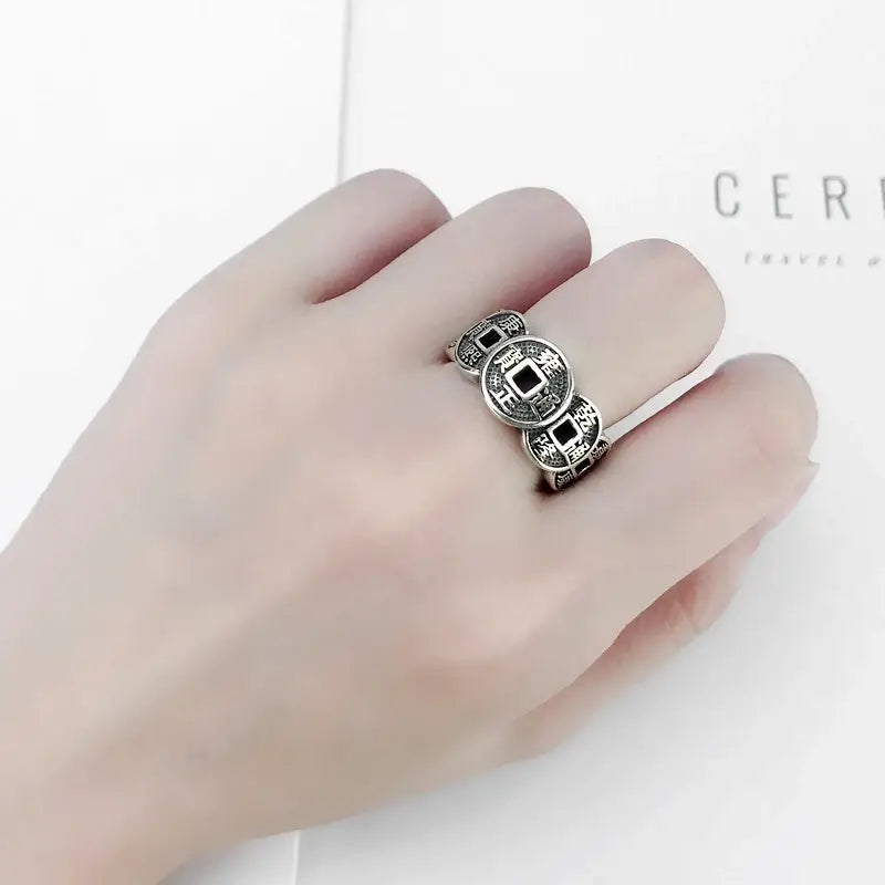Anillo de la Fortuna de los 5 Emperadores – Edición Especial ✨ ¡Compra 1 y Llévate 2!