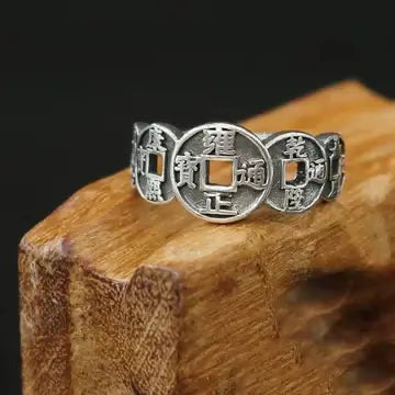 Anillo de la Fortuna de los 5 Emperadores – Edición Especial ✨ ¡Compra 1 y Llévate 2!
