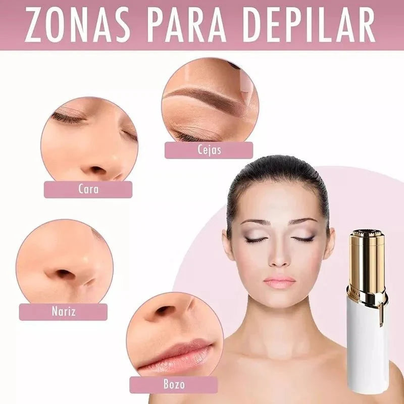 BellaSkin PRO - Depiladora Facial Piel Suave en Segundos y adiós al Vello no Deseado! - Bora De Compras
