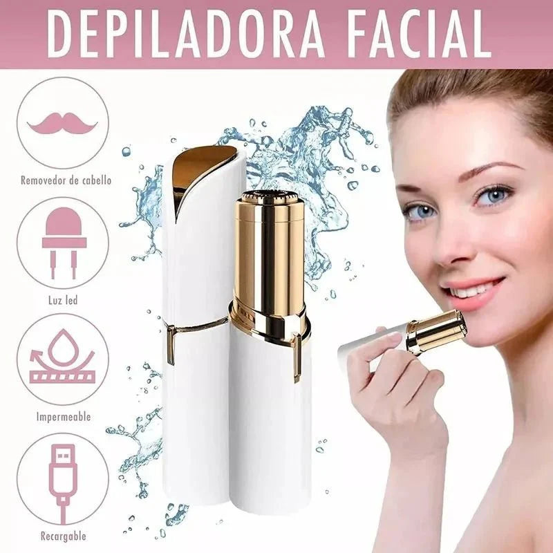 BellaSkin PRO - Depiladora Facial Piel Suave en Segundos y adiós al Vello no Deseado! - Bora De Compras