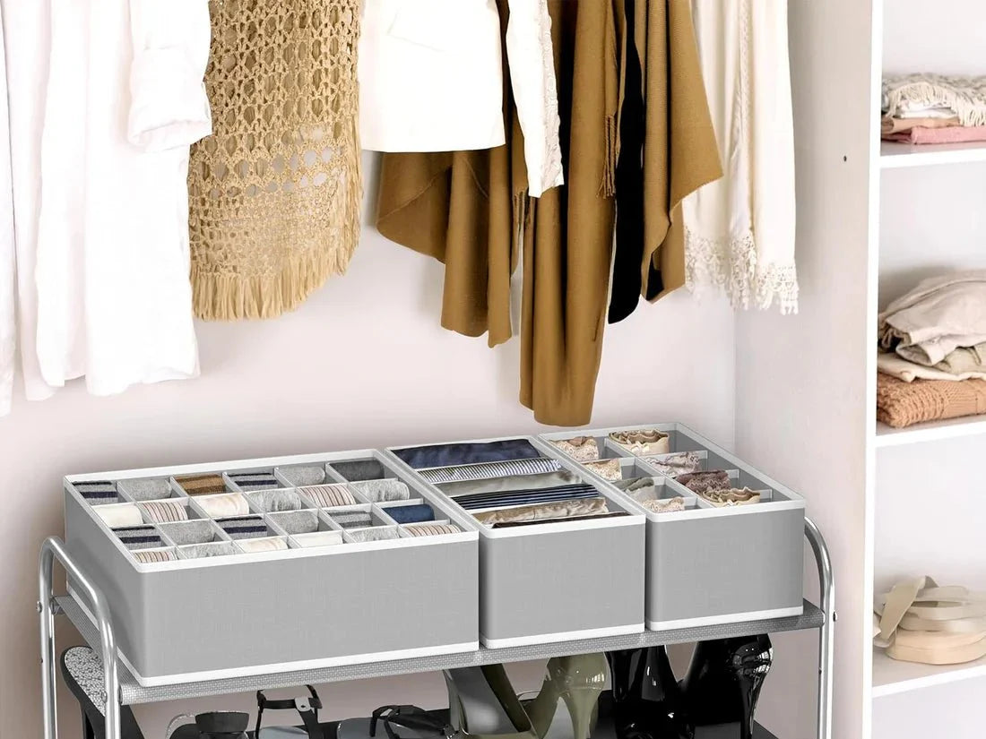 OrgaBox 4 - Organizador De Ropa Interior COMPRE 1 Y RECIBA 4 - ¡4 Compartimentos Individuales! - Bora De Compras