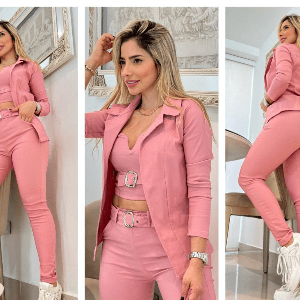 Elegancia Triple ✨ | ¡Conjunto 3 Piezas que Realça tu Belleza! - Bora De Compras