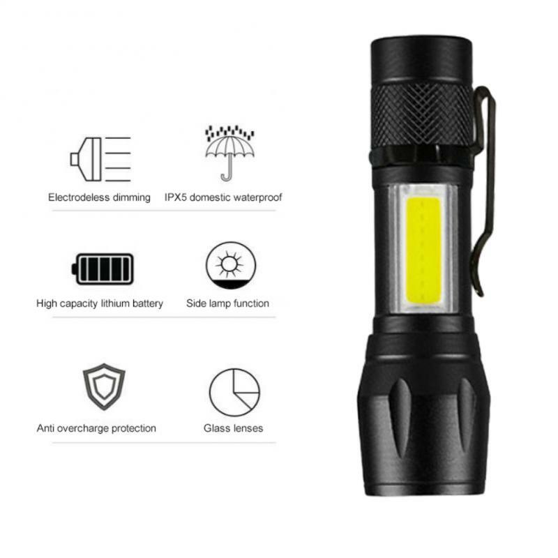 Linterna Táctica X - Pro 4 - ¡Más protección para tus noches! - Bora De Compras
