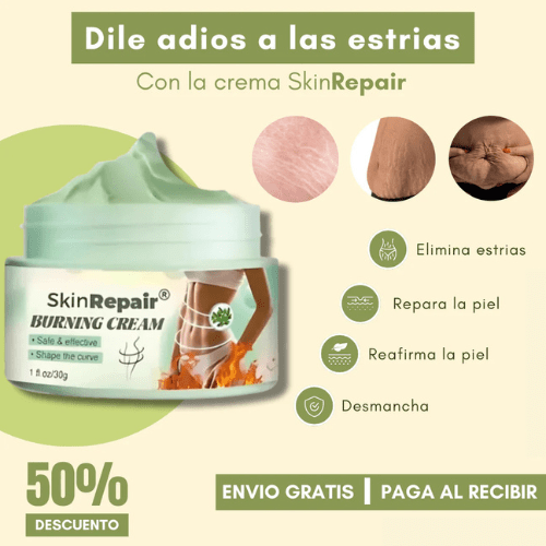 SKIN REPAIR ™| TU CREMA ANTIESTRÍAS - ¡Elimina Tus Estrías en hasta 3 Semanas! - Bora De Compras