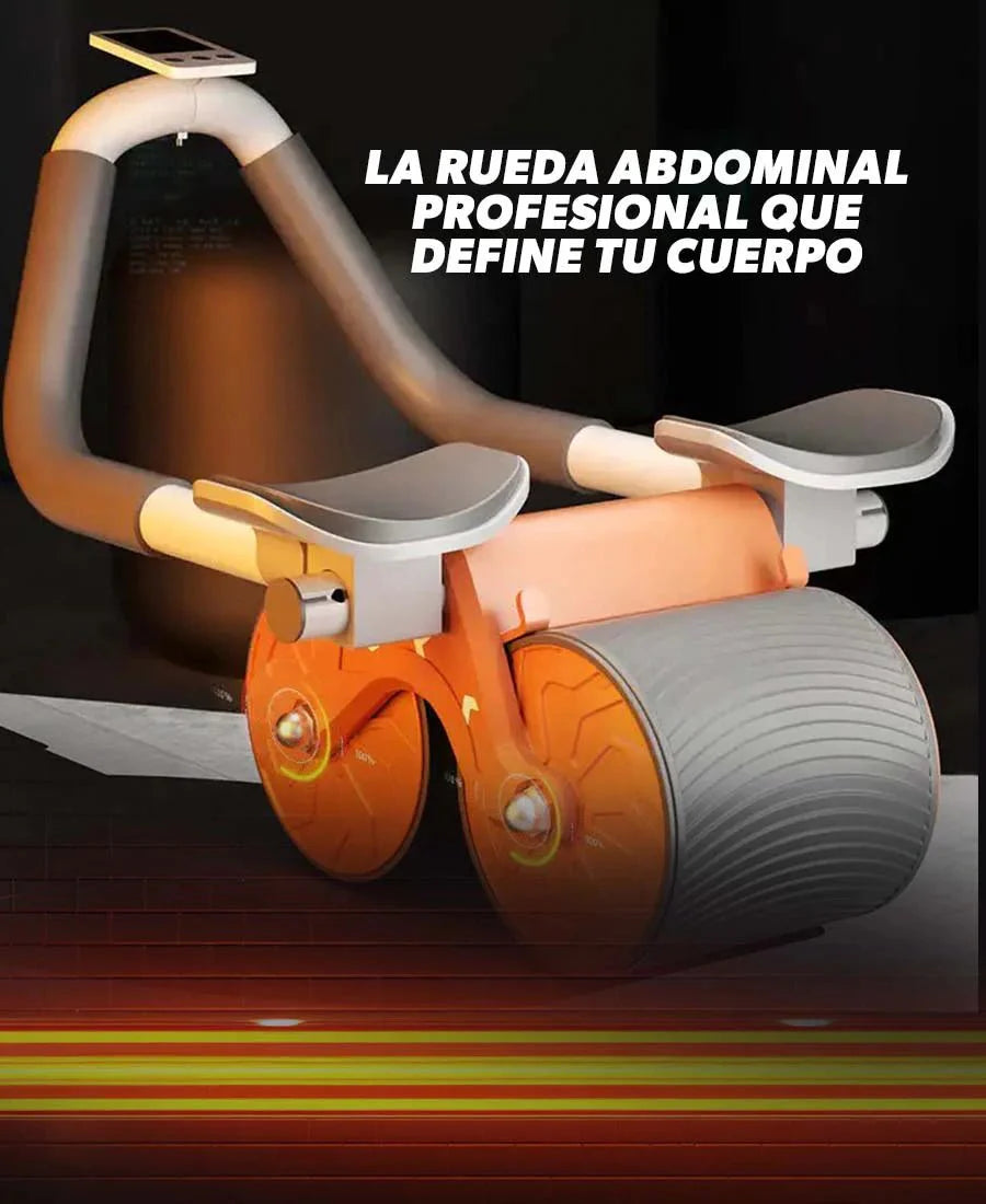 AbdoPRO - Rodillo Abdominal Fitness + E - book Gratuito 🔥 - Bora De Compras