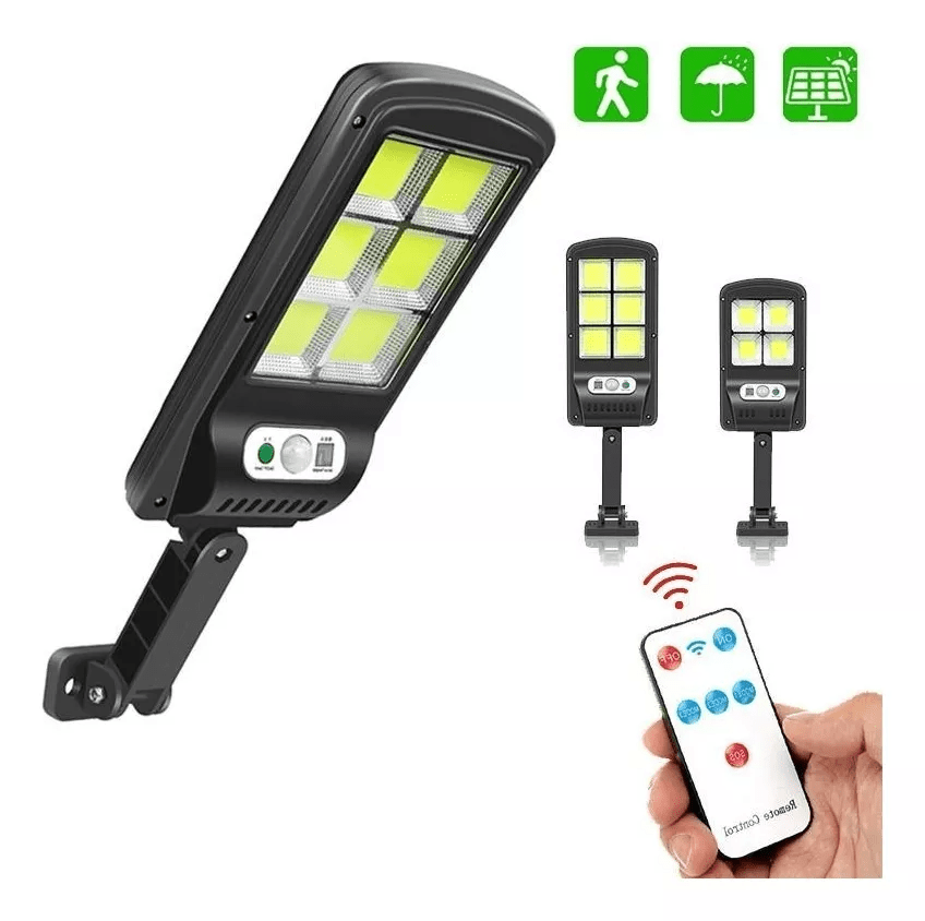 LAMPARA PANEL SOLAR CON SENSOR YCONTROL - Bora De Compras