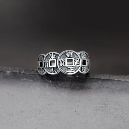 Anillo de la Fortuna de los 5 Emperadores – Edición Especial ✨ ¡Compra 1 y Llévate 2!