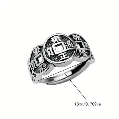 Anillo de la Fortuna de los 5 Emperadores – Edición Especial ✨ ¡Compra 1 y Llévate 2!