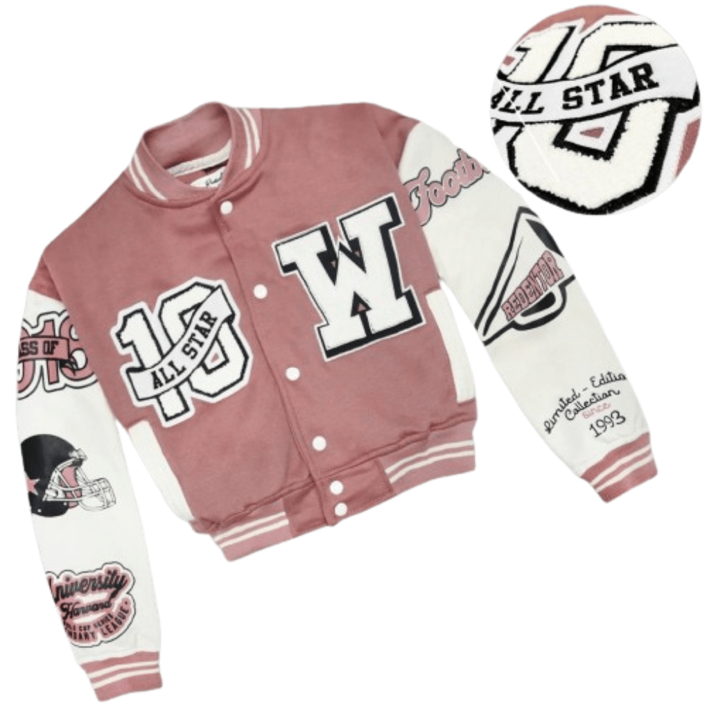 Chaqueta Beisbolera De Dama - ¡Estilo y Comodidad! - Bora De Compras