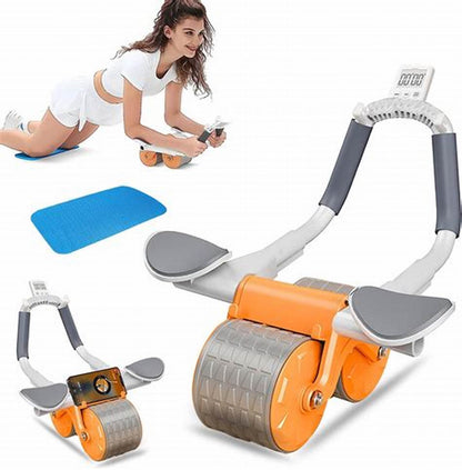 AbdoPRO - Rodillo Abdominal Fitness + E - book Gratuito 🔥 - Bora De Compras