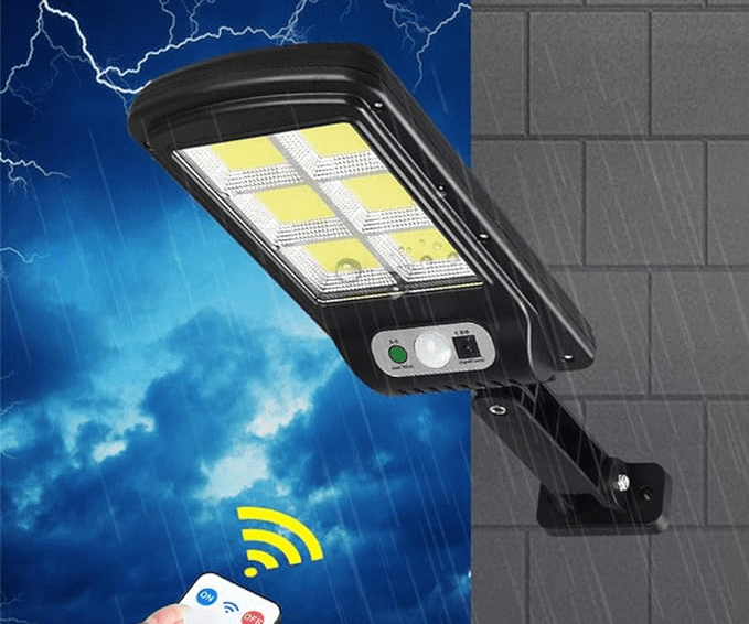 LAMPARA PANEL SOLAR CON SENSOR YCONTROL - Bora De Compras