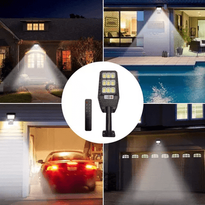 Lámpara Solar LED Para Exteriores Con Sensor Movimento - Bora De Compras